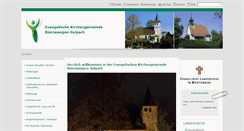 Desktop Screenshot of buenzwangen-sulpach-evangelisch.de