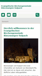 Mobile Screenshot of buenzwangen-sulpach-evangelisch.de